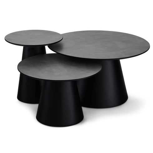 Round Coffee Table Tango ø60x40 - Dark Grey
